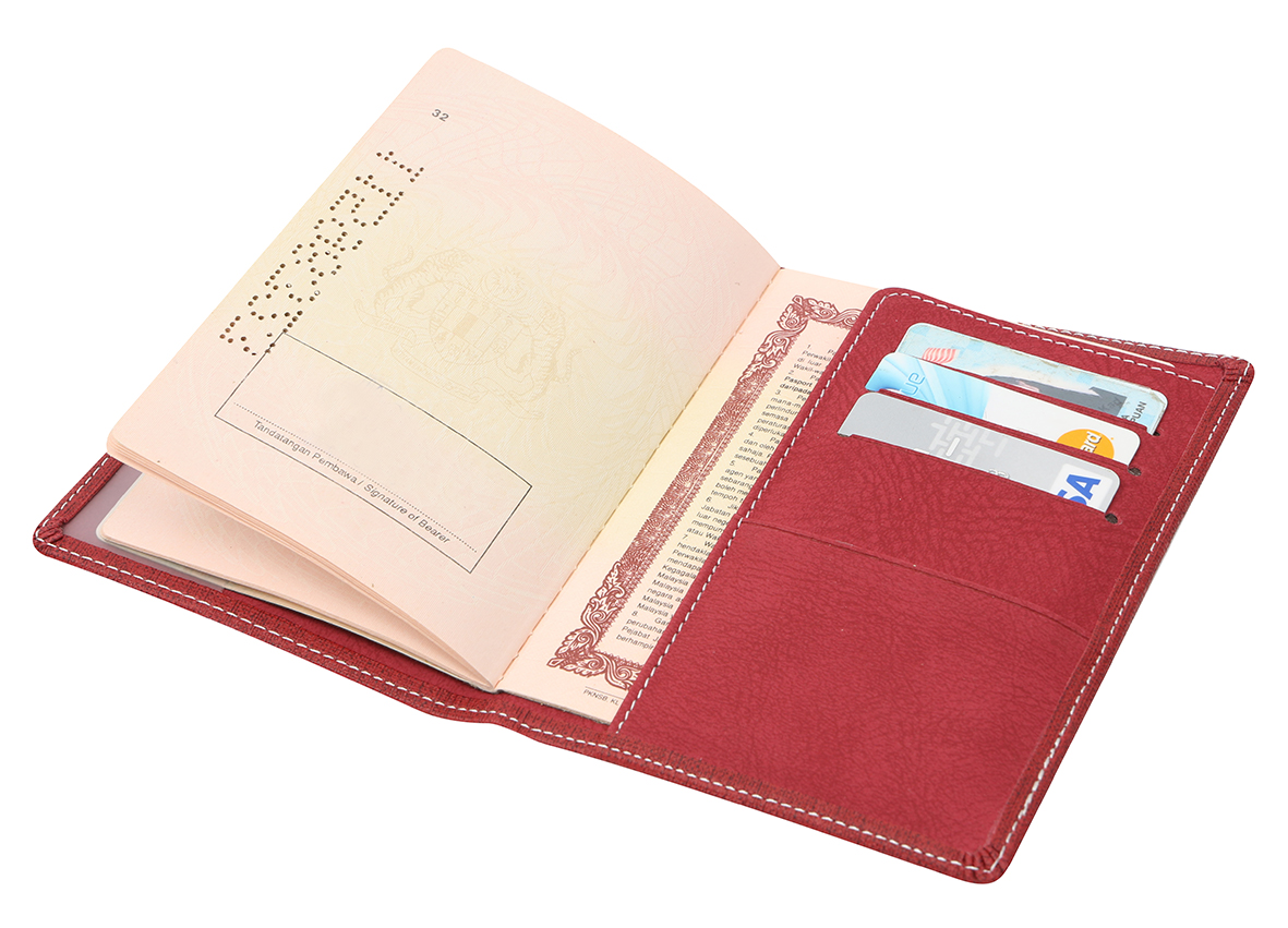 PU Passport Holder S10094-1