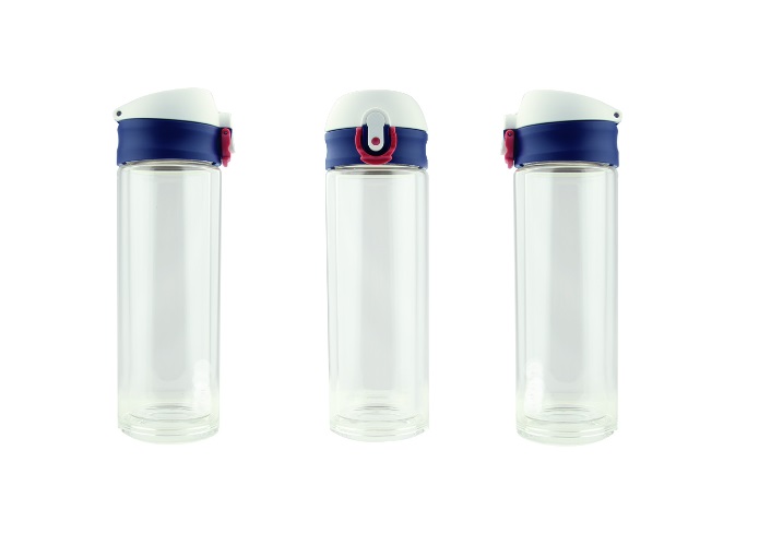 OSLO - Double Wall Glass Flask (330ml) S20155-3
