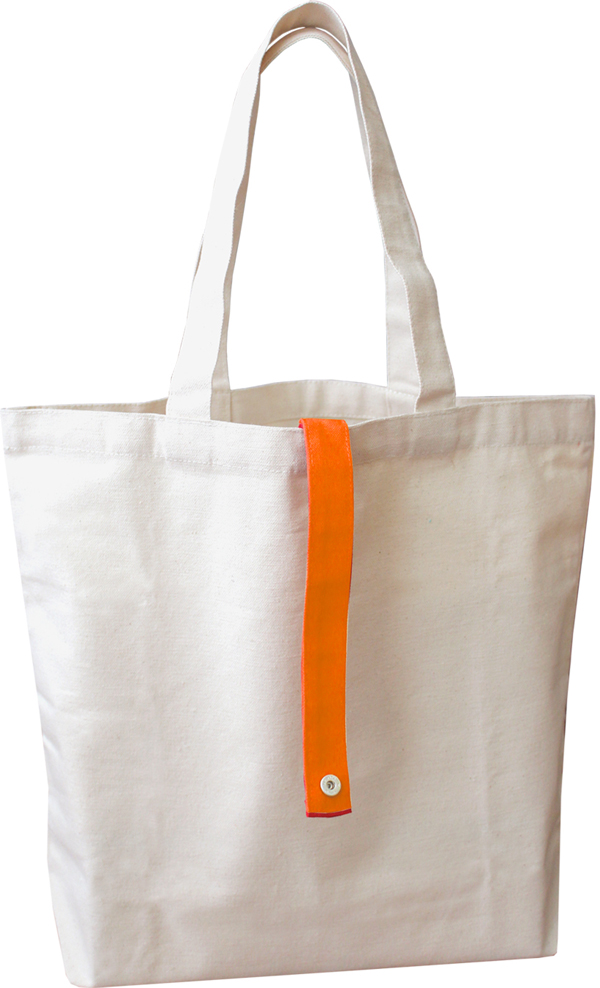 Foldable-Canvas-Bag- S40063_Orange